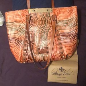 Patricia Nash Benvenuto Striped Tote